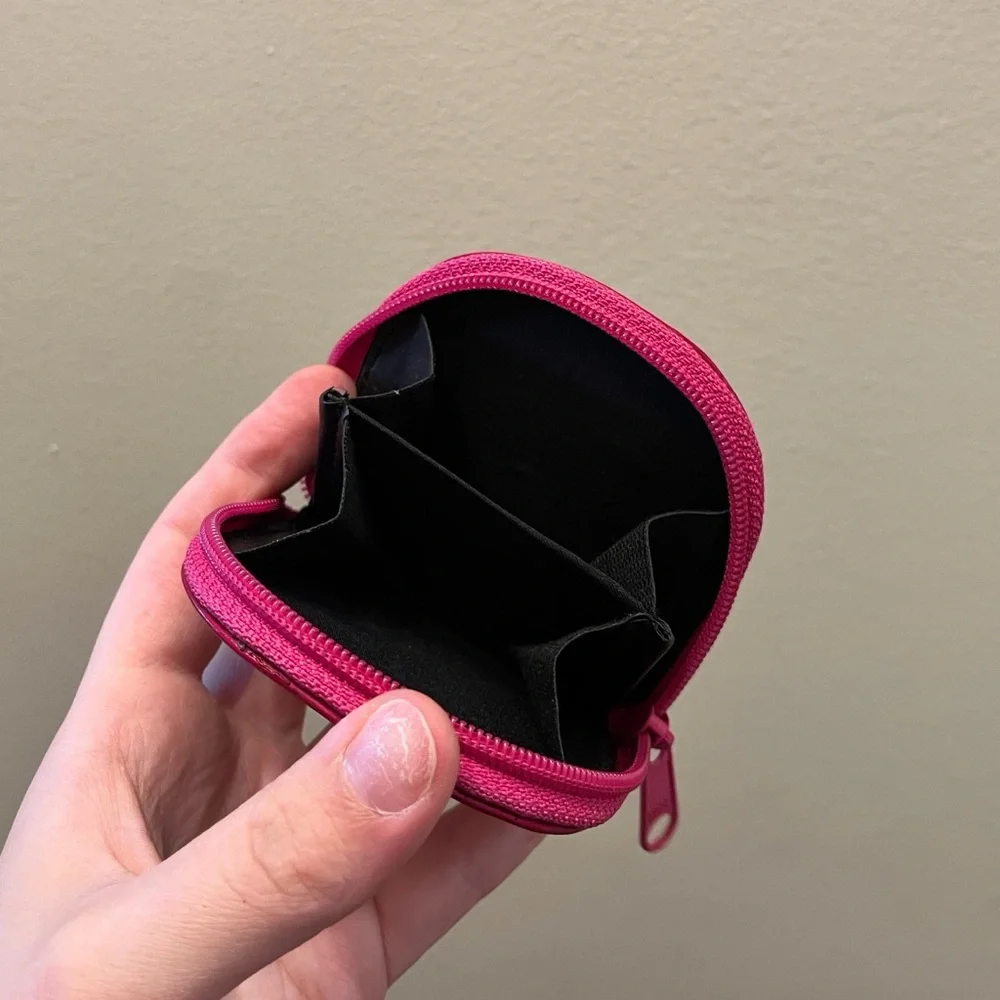 Pink Peace Symbol Coin Purse - Picture 7 of 7